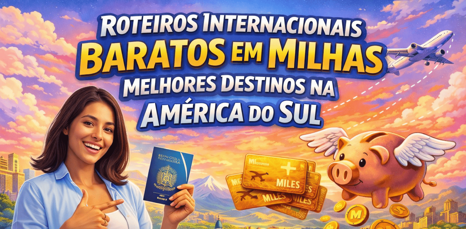 Roteiros Internacionais Baratos em Milhas: Melhores Destinos na América do Sul